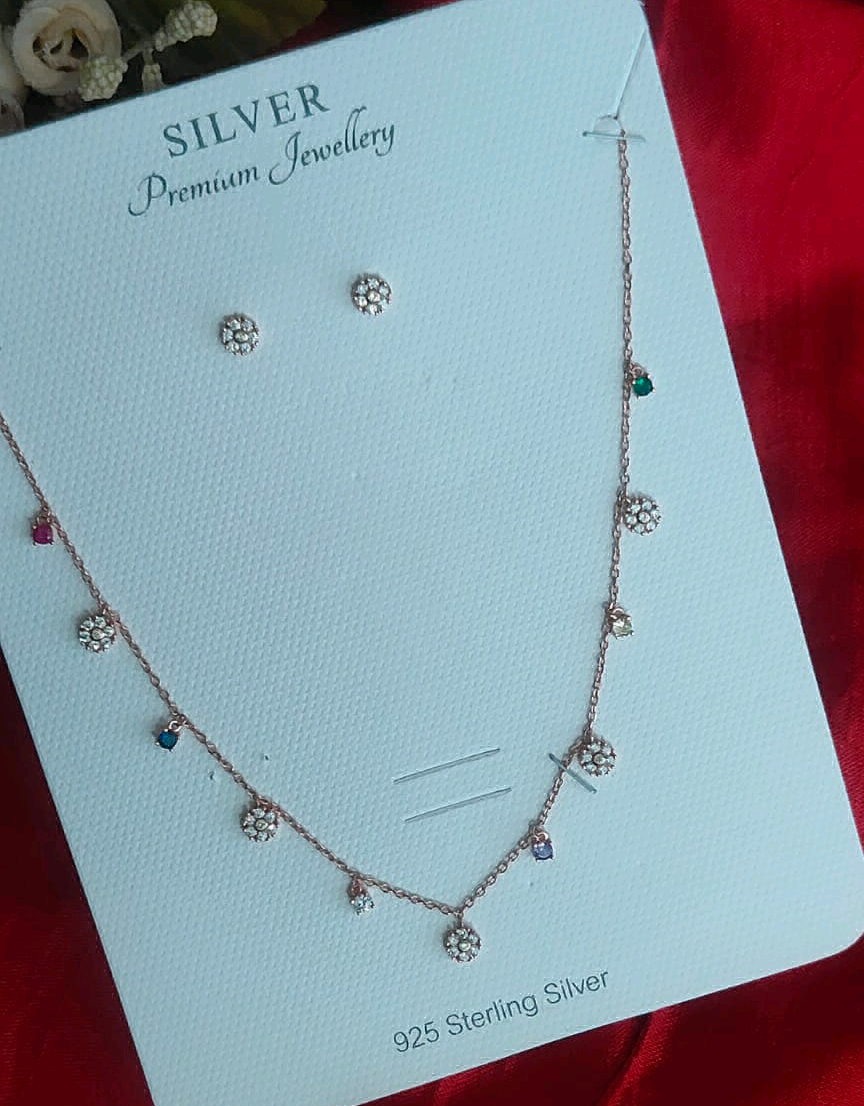 Aurora Floral Necklace 